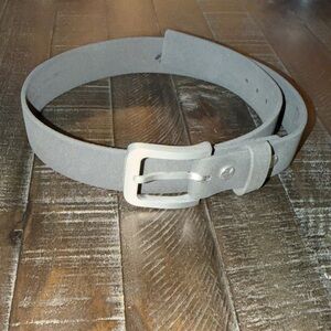 Magpie Tejas Gray Men's Leather Gun Belt